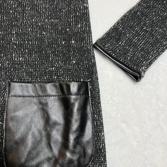 Romeo & Juliet Couture Open Front Long Line Knit Cardigan Size XS Academia Cozy - Picture 6 of 8